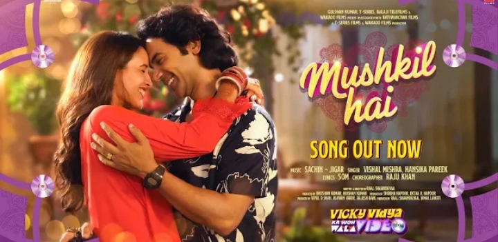 Mushkil Hai Lyrics - Rajkummar Rao & Triptii